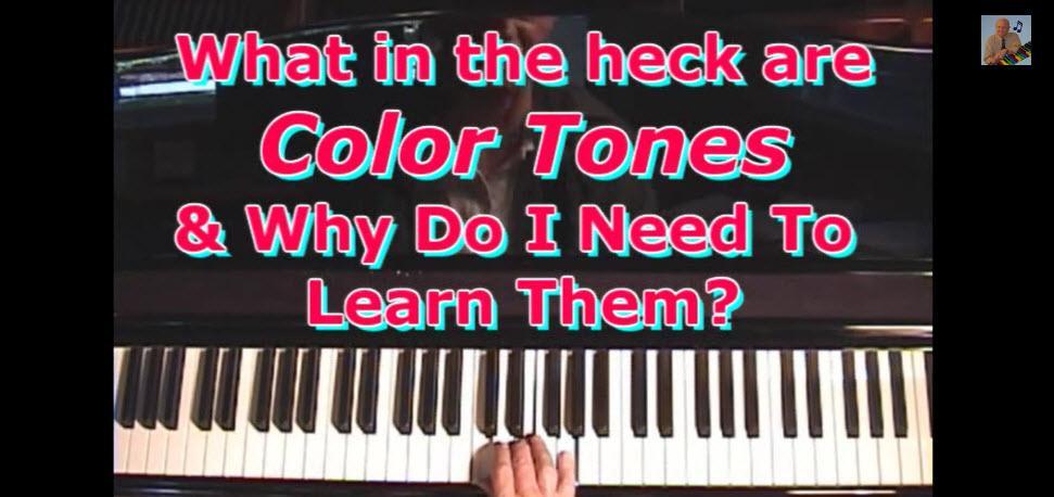Step Two: Learn To Add Color Tones The second step is to learn chord color magic. What do I mean by chord color? I mean adding color tones to the basic chords.