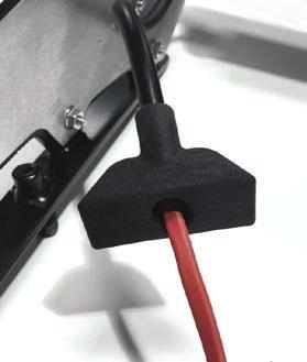 Install 1/4 heat shrink insulation over wires as shown in Figure