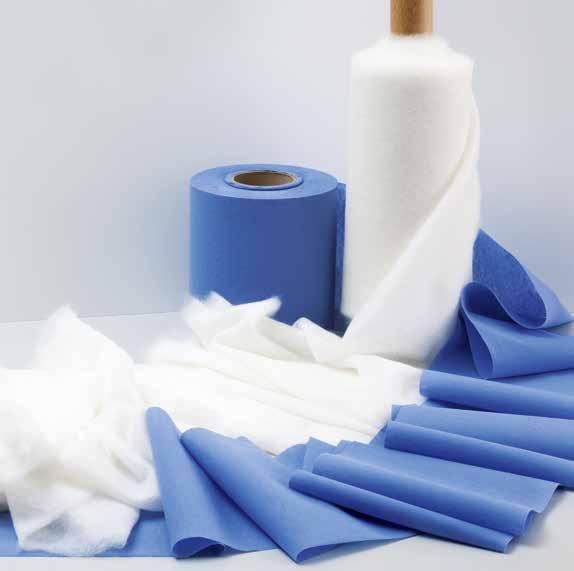 ENHANCE YOUR NONWOVENS AND TECHNICAL TEXTILES Products such as wipes, napkins, filters or sanitary towels could not exist in their present form without dispersions.
