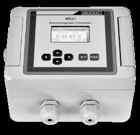 02 FLOW CONVERTERS M910 CONVERTER M910 comes with six isolated outputs pulse, frequency, current loop, relay, RS232, RS485 and one isolated input for exact dose