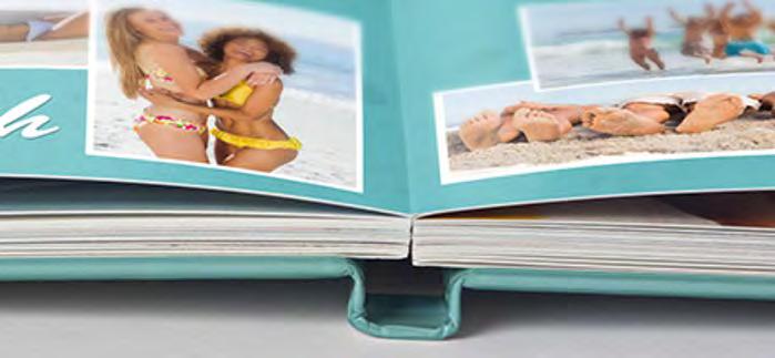 Seamless Lay-flat Hardcover Create fluidity with your photos by spreading them across 2 pages without a disruptive seam. Pages lay flat allowing your photos to shine with a polished look.