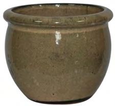 These pots are crafted in China from freeze-proof stoneware clay, and are suitable for