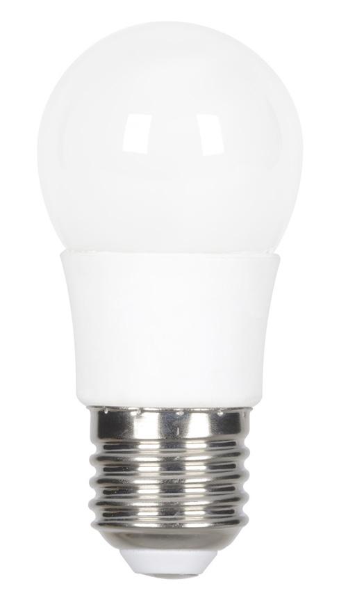 GE Lighting Spherical T2 8,000 hours DATA SHEET Compact Fluorescent Lamps Integrated 5W and 7W information The T2 8,000 hours spherical lamps offer traditional incandescent shape and sizes, long life