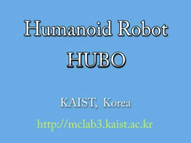 Development of HUBO robot KHR-2 2003.1 ~2003.