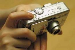 There are many buttons on the back of the digital camera, but you will probably use only a few of them.