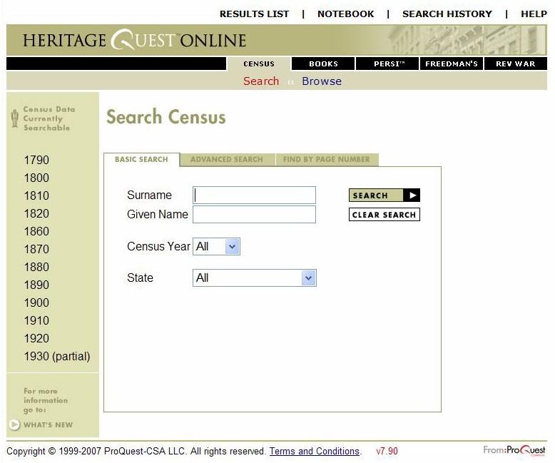 What s in HeritageQuest Online? U.S.