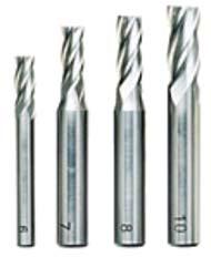 5 PROXXON - Useful accessories for lathe and milling systems Milling cutter set (2-5mm) All cutters with 6mm shaft. Cutters of Ø 2-3 - 4 and 5mm.