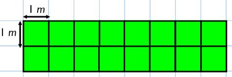 Are there any shapes that you wouldn t need to count every individual square to calculate the area?