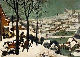 1-1963 Richard Diebenkorn 1922-1993 Hunters in the Snow the Elder - 1565 Pieter Bruegel 1525-1569 All paintings start out of a mood, out of a relationship with things