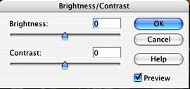 Using Brightness/Contrast 1.