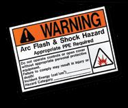 Arc Flash Hazard Identification MS-900 Self-Adhesive Arc Flash Labels The MS-900 Self-Adhesive Labels are designed to