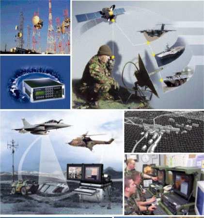 Evaluation of spectrum activity on theaters 1/2 Military communications characteristics : - numerous -