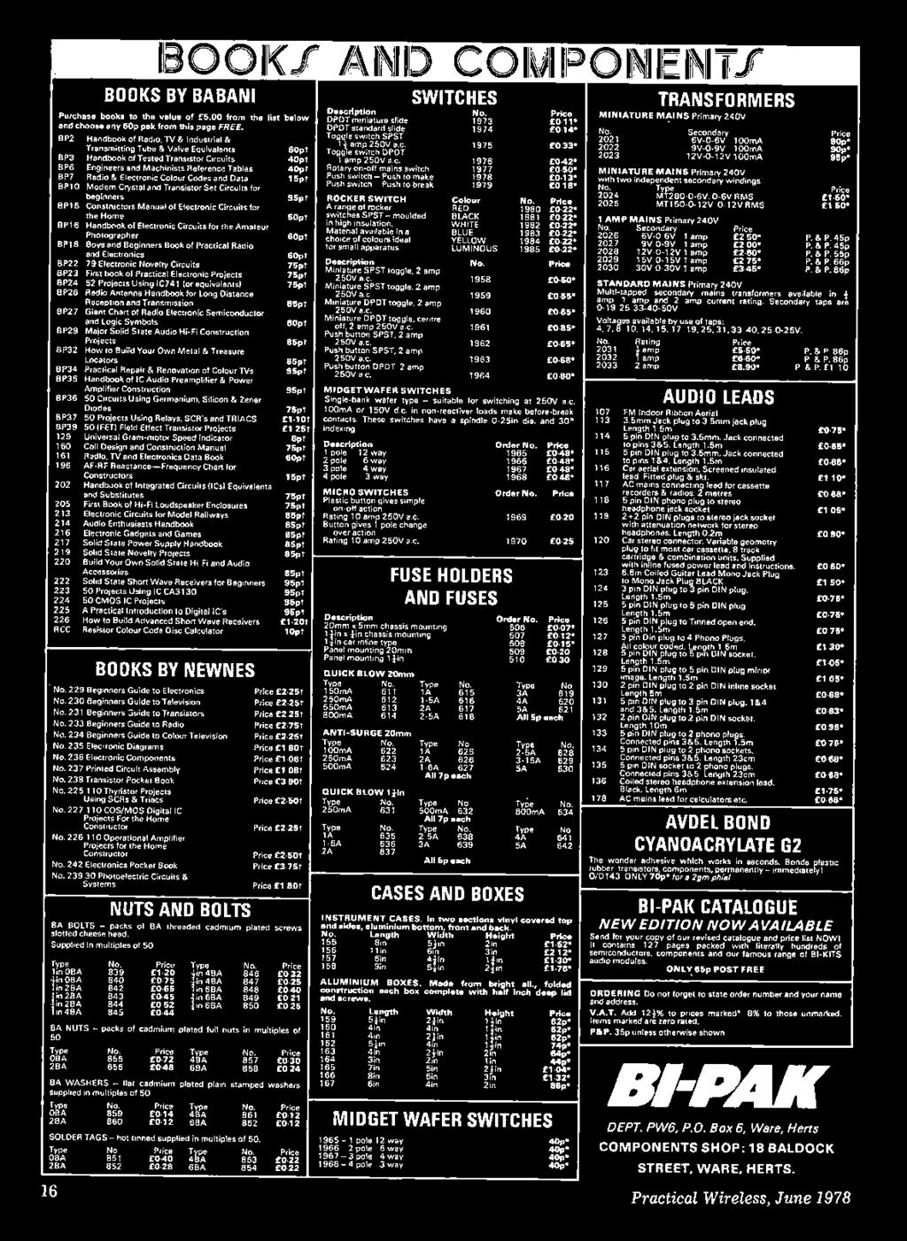 TV TV & ft ndustrial lodusirial & Transmitting TianamittioB Tube Tubn & Valve Valve Equivale"ts Eaulvalsoia 60pl BOpt BP3 BP3 Handbook Handbook of of Tested Teslod TranSistor Traoiistor Crcuits