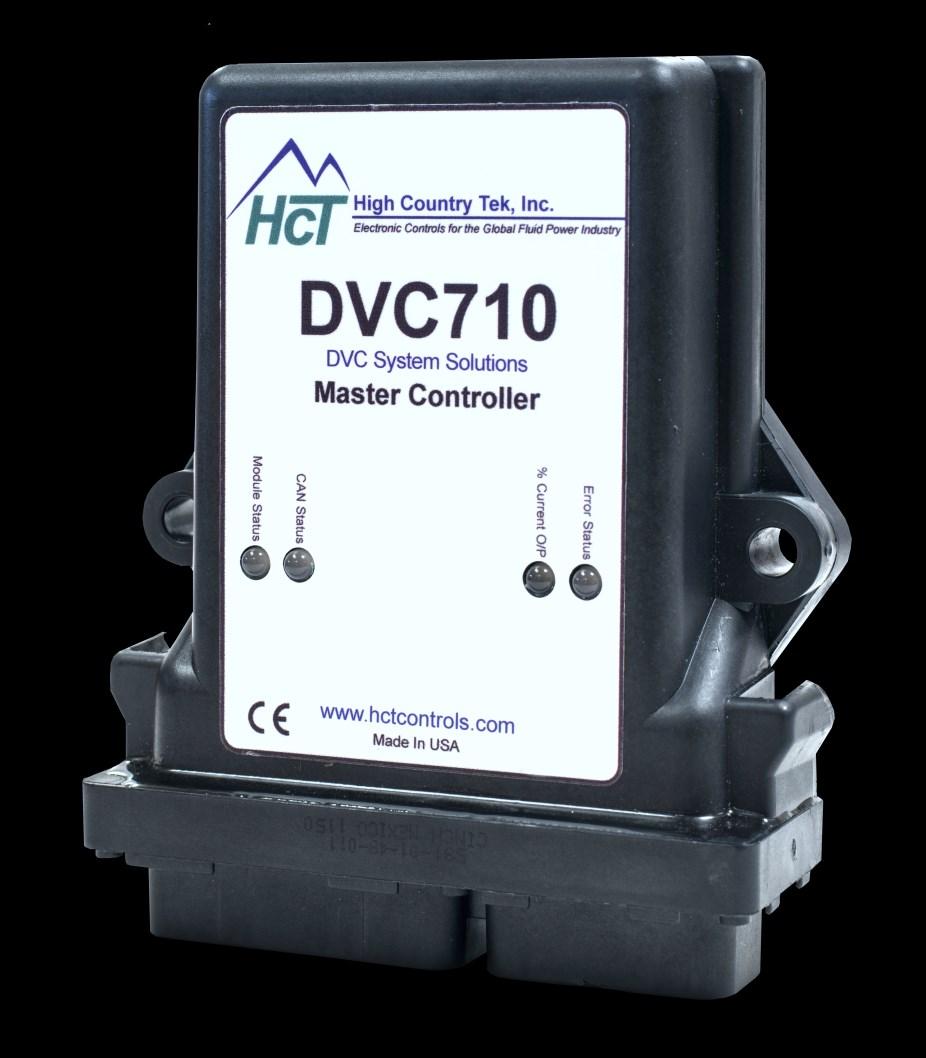 Programmed with HCT s Intella Software Suite 23 I/O (14 inputs & 9 outputs), 2 CAN interfaces Supply voltage 9-30Vdc The is a robust programmable controller for solenoid-operated proportional valves.