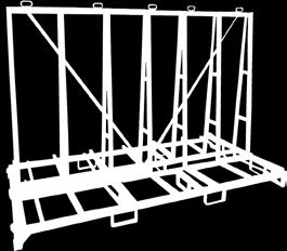 short sides y completely galvanized no. of clamping elements p. side 3 (small rack) resp. 4 (large rack) weight 95 kg (small rack) resp.