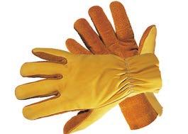 071 Working glove cowhide leather y completely filled with