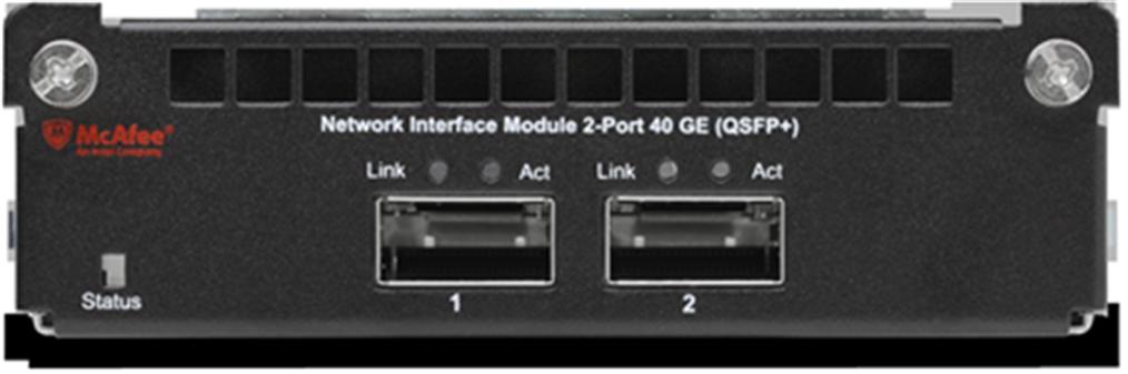 5 8-port SFP/SFP+ 1/10 Gigit interfe module 6-port RJ-45 10/100/1000 Mps Ethernet interfe module Remove the module from its