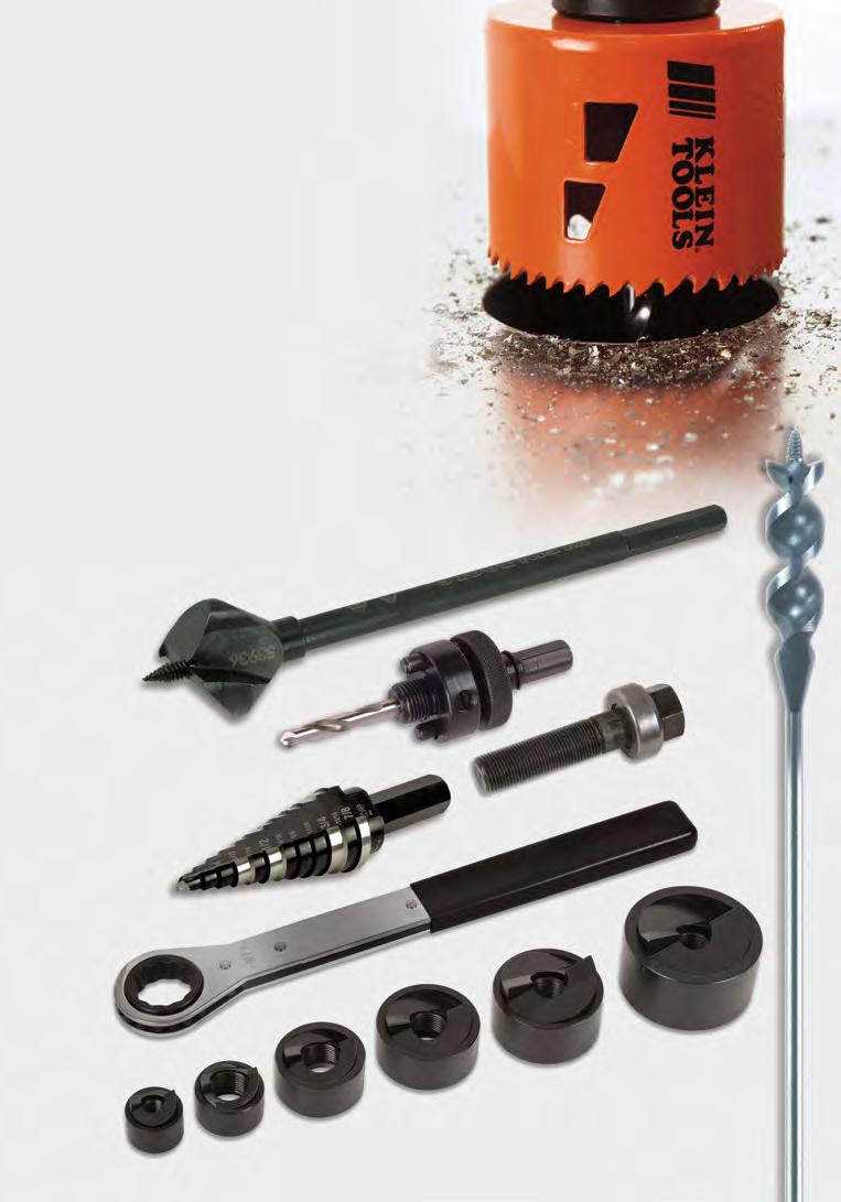 Holemaking Products & Made of top-of-the-line materials for longer lasting performance, Klein's diverse line of