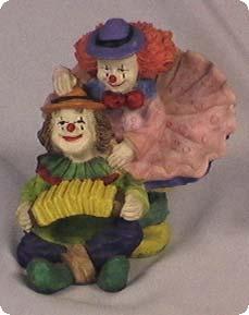 3 x 3 ½ Item # 260 Two clowns composite