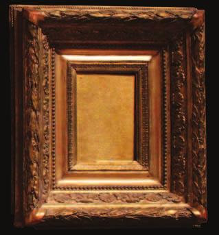 It takes its name from the village of Barbizon, France; some of the most prominent features of this Barbizon frame style use of heavily ornamented frames with