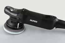 ANTISPINNING SHROUD ELEGANTLY DESIGNED The RUPES R&D and Design departments have paid particular attention to the design and ergonomics of the BigFoot polishers.