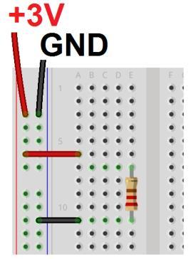 Given the schematic for a circuit we are trying to build, two of the breadboards that follow have an error.