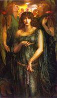 white and soft; until thou be, O hand! heart-handsel d in a lover s hand. (From La Bella Mano, Dante Gabriel Rossetti) Dante Gabriel Rossetti. The Blesse Damozel. 1875-1878. Oil on canvas.