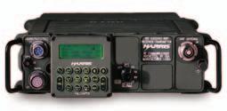 The Falcon II RF-5800U allows communication over greater range, which reduces the number of radios that soldiers have to carry.