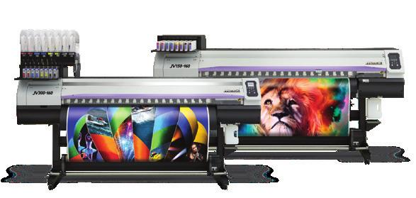 Mimaki Solvent/Eco-Solvent Printers 2 JV300 Series JV150 Series Whatever the request you ll grow your business with the new Mimaki JV300 Series printers.