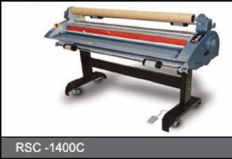 RSC-SERIES COLD ROLL TYPE LAMINATORS FEATURES & BENEFITS Fast - Laminates pressure sensitive and thermal film up to 65 wide at a rate of 16.