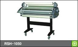 LAMINATING RSH-SERIES HOT ROLLER TYPE LAMINATOR FEATURES & BENEFITS Fast - Laminates pressure sensitive and thermal film up to 65 wide at a rate of 6.6 feet per minute.