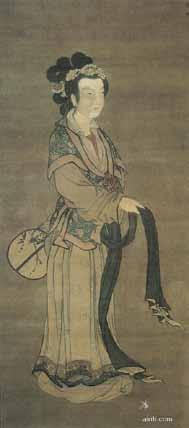 Paintings of the Tang Dynasty 周昉.