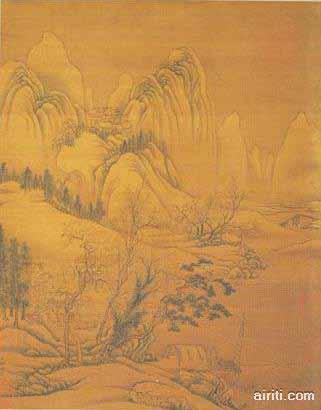 Paintings of the Tang Dynasty 王維.