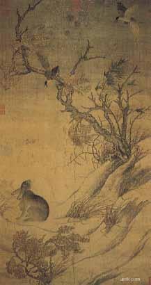 Paintings of the Song Dynasty 崔白.