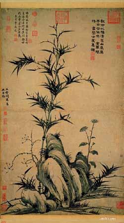 Paintings of the Yuan Dynasty 柯九思.