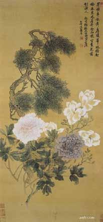 Paintings of the Qing Dynasty 惲壽平.