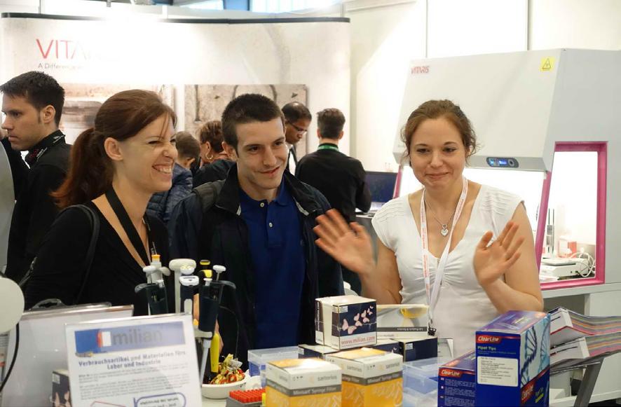 What exhibitors have to say Marc Cracco Project Director for Pharmaceuticals, Chemistry & Biotechonology PanGas AG: «Here in Lausanne we have the opportunity to meet our