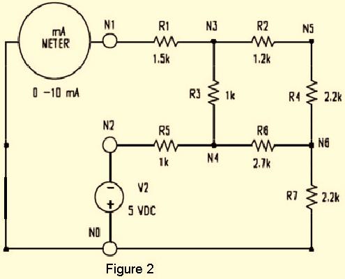 9. Once again, turn the output of the power supply off before changing the circuit. 10. Reconnect the circuit as shown in Figure 3.