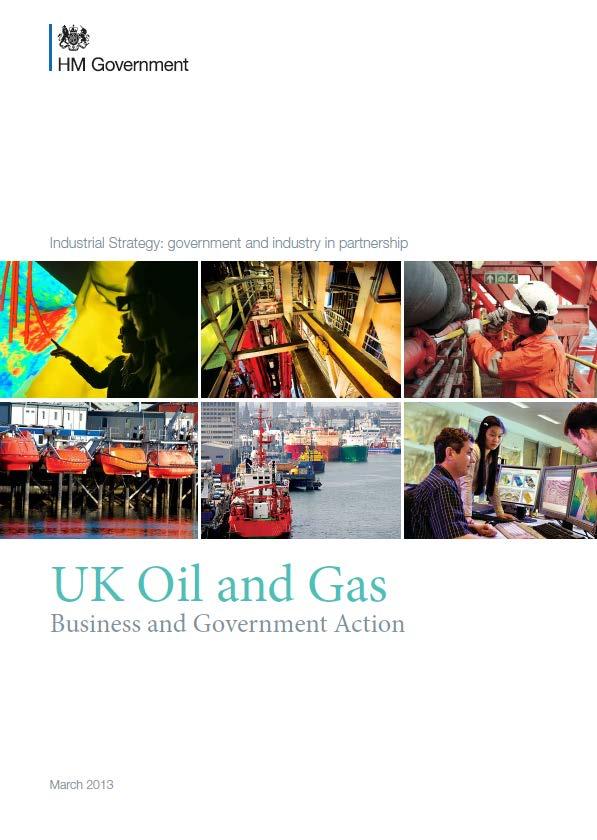 Current focus on Supply chain promotion Encourage UK Content Provide accessible Information Special focus on promotion of fabrication sector Oil and Gas industrial strategy DECC, BIS and Industry