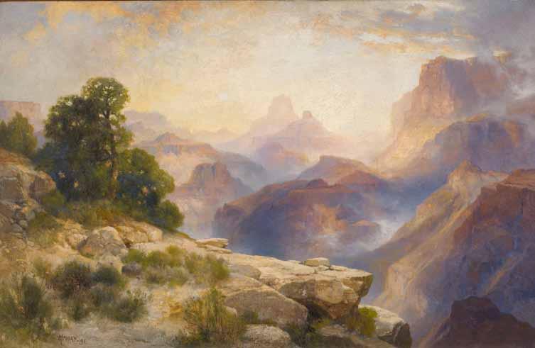 SELECT IMAGES Thomas Moran, Grand Canyon of the Colorado