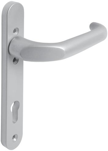 10.2. With door handle n 80200-50(C)L (VI) General characteristics Internal door handle n 80200-50L Door handle on long backplate with attractive aesthetics for the operation of the panic exit locks