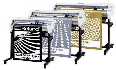 Roland vinyl cutters give you the highest quality along with great reliability making them the perfect cutter for all your signmaking needs.