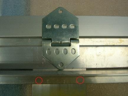 metal screws per bracket.
