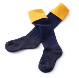 Football socks, thin socks, tights material socks.