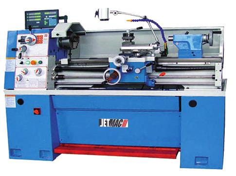 GH-1440W Metal lathe GH-1440W Induction-hardened and ground cast iron gantry bed Gear box makes it possible to cut a number of threads without changing the gears Permanently lubricated main, feed and