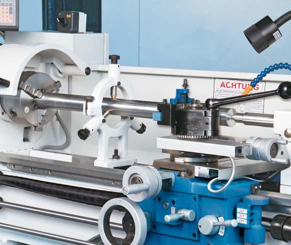 Mechanics Lathe Basic 170 Super Solid Precision Bench Lathe with large center width max. spindle speed 2000 rpm F Incl.