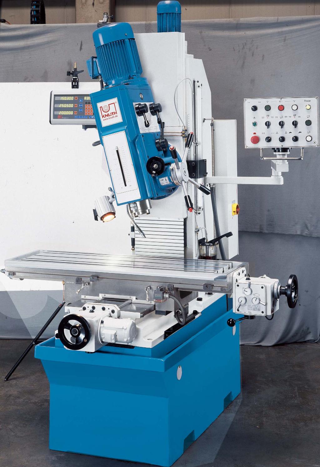 Options for this machine are listed on our website under KBF 50 (product search) Specifications KBF 50 max.