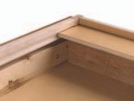 Solid Wood, Dovetail Drawer with Full Extension & SmartStop Guide offers extreme built-in value