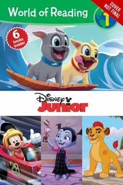 World of Reading: Disney Junior Level 1 Bind-up Minnie Saves Christmas Board Book and CD Disney Press 978-1-368-01909-5 1368019099 Release Date: 8/8/2018 On Sale Date: 9/4/2018 Price US/CAN: $7.99/$8.