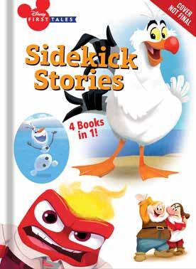 Sidekick Stories In these original stories with fresh art, get to know your favorite Disney sidekicks from Snow White and the Seven Dwarfs, Frozen, Inside Out, and The Little Mermaid with this fun